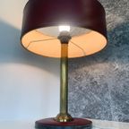 Bordeaux Lederen Bureaulamp thumbnail 4