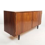 Vintage Deens Dressoir Palissander Hout Kast thumbnail 9