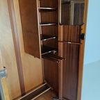 Prachtige Engelse Art Deco Burrnut-Garderobe thumbnail 3