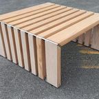 Vintage Lattenhout Salontafel, Walter Antonis, 't Spectrum thumbnail 21