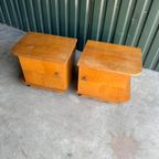 Vintage Retro Nachtkastjes Set 1960S thumbnail 5