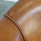 Charmante En Comfortabele Schapenleren Clubfauteuil Met Prachtige Kleuren thumbnail 12
