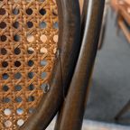 7x Vintage Rotan Stoelen, Model 215r, Thonet thumbnail 17