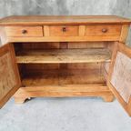 Antiek Dressoir Buffet Commode 19E Eeuws Frans Kersenhout thumbnail 12