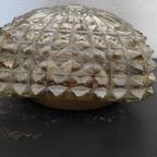 Vintage Plafondlamp Glas Vierkant thumbnail 3