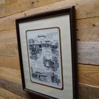 Vintage Glasgravure Zwanenburg thumbnail 7