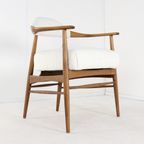 Vintage Deens Stoel 'stoholm' Reupholstered thumbnail 10