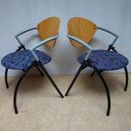 Set Van 6 Vepa Alpine Vergaderstoelen, Eetkamerstoelen, Stapelbaar thumbnail 12