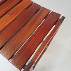 6 X Stool Meranti 70s. Height 71 Cm / Wide 42 Cm / Depth 40 Cm thumbnail 10
