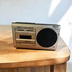 Vintage Casssette Recorder /radio Philips Hopper D6210 thumbnail 3