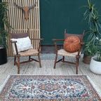Set Van 2 Brutalistische Fauteuils Vintage Designstoelen 60 thumbnail 16