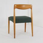 Set Van 4 Deense Stoelen Eetkamerstoelen 'bjerremose' Vintage Reupholstered thumbnail 4