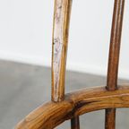 Leuke Antieke Engelse Windsor Stickback Chair Uit De 19e Eeuw Gemaakt Van Iepenhout thumbnail 9