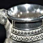 Antiek Sterling Zilveren India Madras Theeservies Anno 1906 thumbnail 18