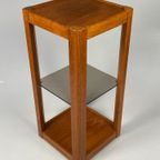 Vintage Pilaar / Etagère / Plantenstaander, Uldum Mobler, Denemarken 1970'S thumbnail 11