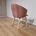 4x Arco Close Eetkamerstoelen - Showroomstaat - Roze - Blauw thumbnail 8