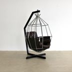 Vintage Lounge Chair | Papegojan | Hangstoel | Ib Arberg thumbnail 11