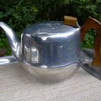 Retro Aluminium Picquot Ware Koffie En Thee Servies thumbnail 7