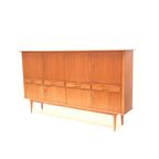 Groot Vintage Teak Highboard Gemaakt In De Jaren ’60 thumbnail 3