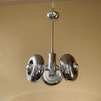 Lamp Jaren 70 Space Age Spoetnik Verchroomd Frans thumbnail 10
