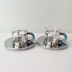 Alessi 2 Persoons Koffieservies Ontworpen Door Michael Graves, 80's 1 thumbnail 9