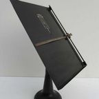 Antieke Ijzeren Art Deco Muziekstandaard, Tafelmodel thumbnail 6