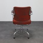 Bureaustoel Met Voetenbankje Paul Schuitema Fana 1960s thumbnail 3