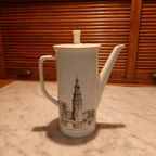 Thee/koffiepot Van Villeroy& Boch Met Opdruk Van Westertoren En Montelbaanstoren thumbnail 2