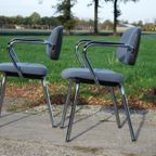 Buisframestoelen Strafor steelcase thumbnail 5