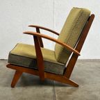 Vintage Fauteuil, Mid Century, Nederland 1950's thumbnail 11