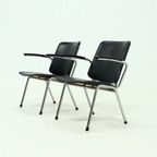 Set Of 2 Tubular Armchairs By Gebroeders de Wit 1960s thumbnail 2