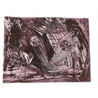 R. Van Imde - Litho - Abstract - Expressief - Gesigneerd - 1987 thumbnail 3