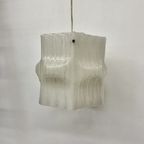 Mid-Century Ice Lucite Pendant Lamp , 1970S thumbnail 6