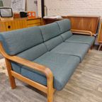 Vintage Deens Design Driezits Bank L. Olson & Son thumbnail 4
