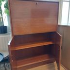 Prachtige Vintage 60 Jaren Secretaire Multilux Formule thumbnail 4