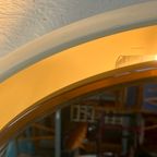 Vintage Ovale Spiegel Met Verlichting, Allibert, 1970's thumbnail 12