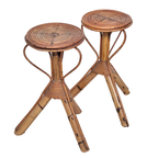Rotan Plantenstandaard Jaren 50 – Rohe Noordwolde - (nb19) thumbnail 2
