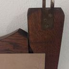 Grote Massief Houten Spiegel >20 Jaar Oud. thumbnail 4