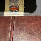 Engelse Chesterfield 3 Zits Bank Antiek Rood Leer thumbnail 9
