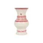 Roze Vintage Vaas West Germany Bloemen Üebelacker Keramik 634-30 thumbnail 2