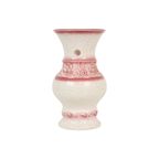 Roze Vintage Vaas West Germany Bloemen Üebelacker Keramik 634-30 thumbnail 3