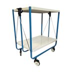 Frz Metallwaren - Louis Lepoix - Trolley - Serveerwagen - West-Germany - 80'S thumbnail 2