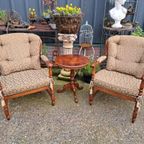 Klassieke Fauteuils Met Rond Bijzettafeltjes, Slaapkamer, Le thumbnail 6