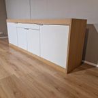 Pastoe L-Jubilee Lj10 - Dressoir - Wit - Eikenhout thumbnail 3