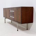 Dutch Minimalist Wenge Wooden Sideboard By Tijsseling 1970S thumbnail 4