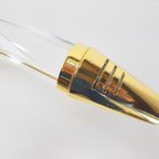 Vintage Messing Plexiglas Grupo Mci Bureaulamp '70 Regency thumbnail 10