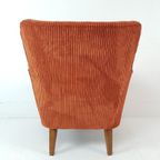 Vintage Artifort Theo Ruth Fauteuil Stoel Corduroy Rib Steen thumbnail 9