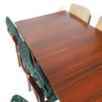 Vintage Eettafel Uitschuifbaar 7 Stoelen thumbnail 5