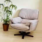 Vintage Leolux Draaifauteuil Rib thumbnail 3