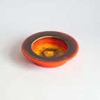 Red Ceramic Vide Poche Bowl By Hutschenreuther, Germany 1970S thumbnail 4